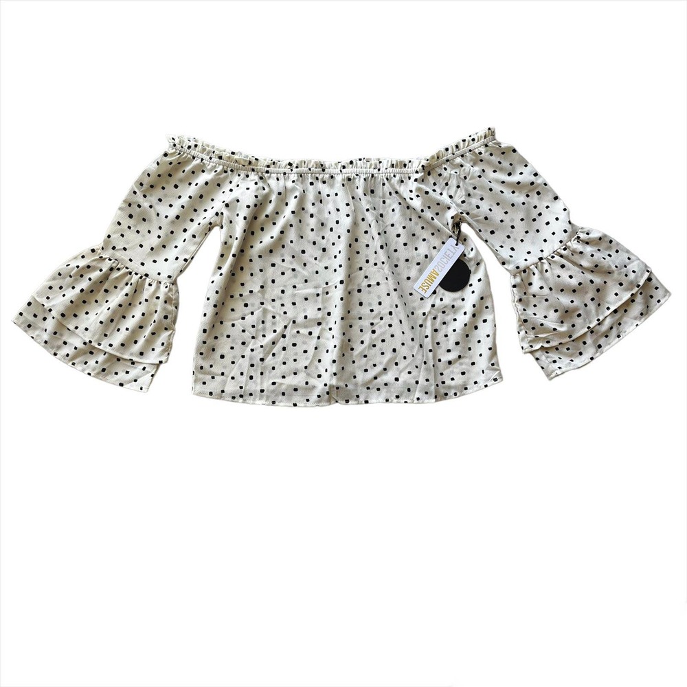 NWT - Amuse Society Off Shoulder Blouse (Size: L)